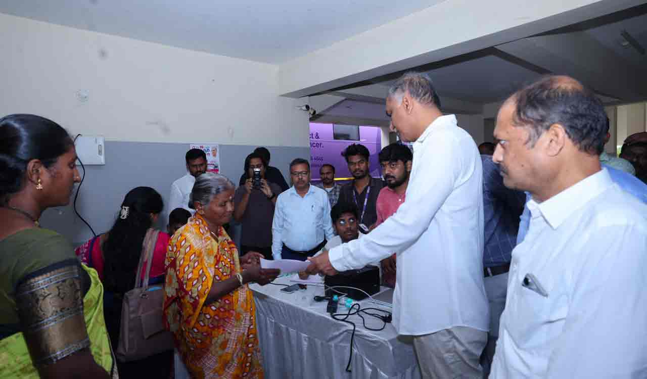 Cancer screening must for women aged above 40: Harish Rao