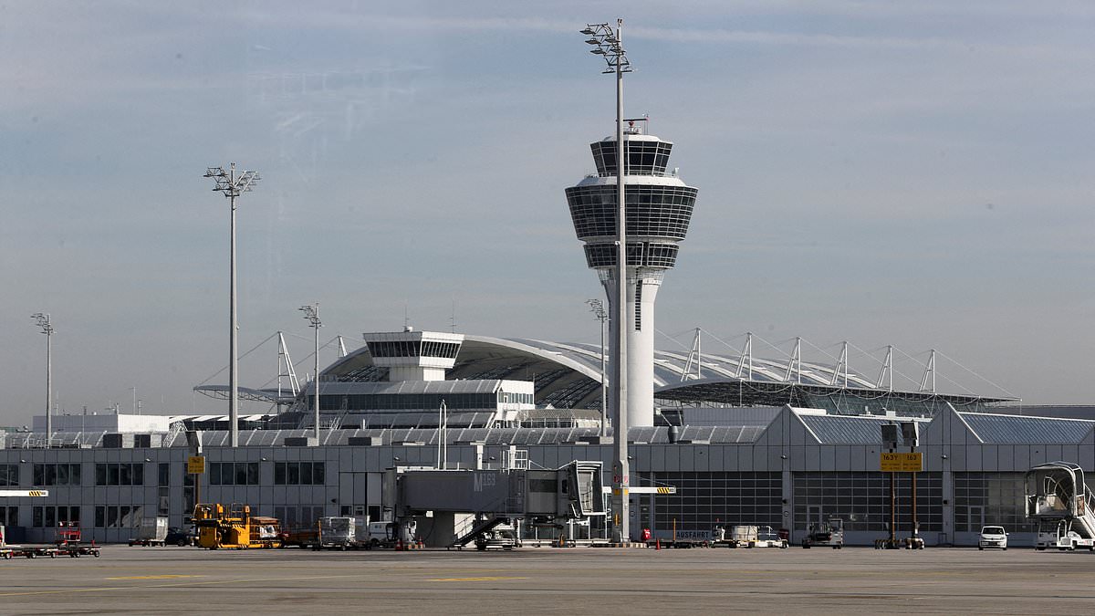 Munich Airport is closed as all flights are grounded as tourists try to jet in for Oktoberfest after 'drones spotted'