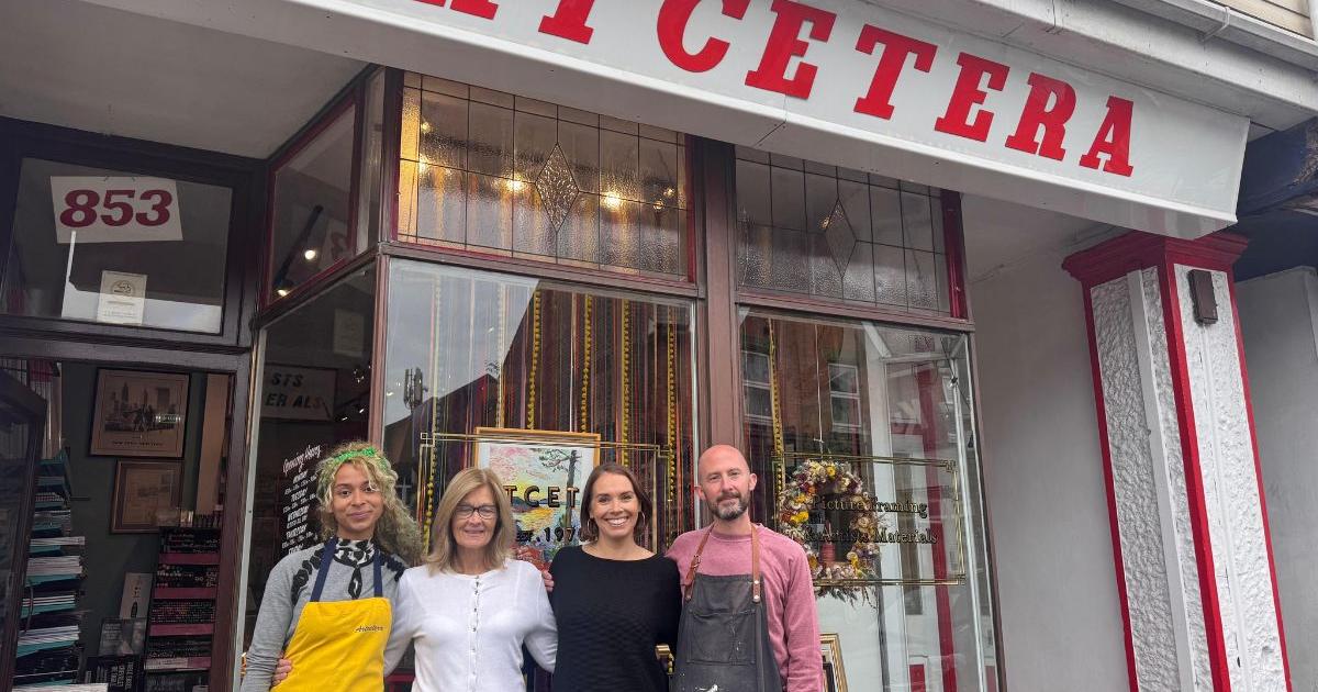 Meet the team behind the art and framing shop that's been open for more than 50 years