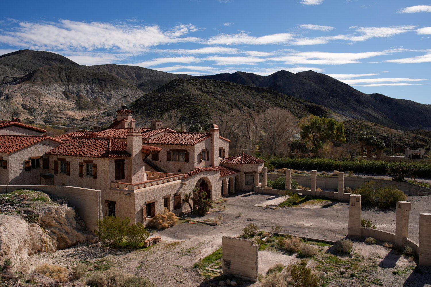 Death Valley landmark Scotty’s Castle is reopening for limited tours after years of flood repairs