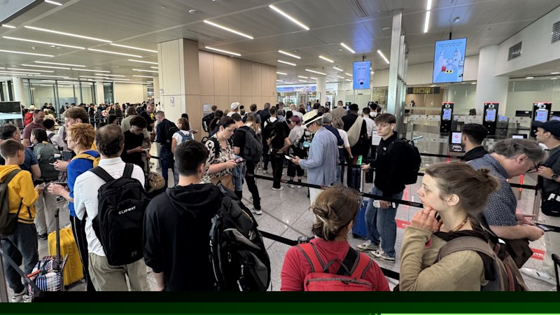 We’re used to airport queues and delays, but safety is not negotiable
