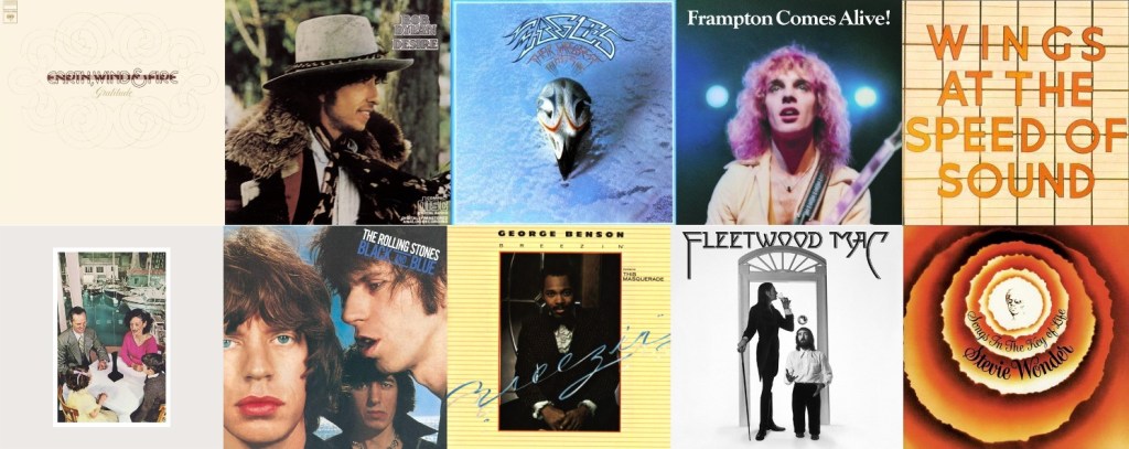 50 years later: 11 classic albums that hit No. 1 on the charts in 1976