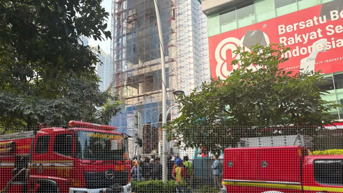 Kebakaran Padam, Jalan Cikini Raya Kembali Dibuka