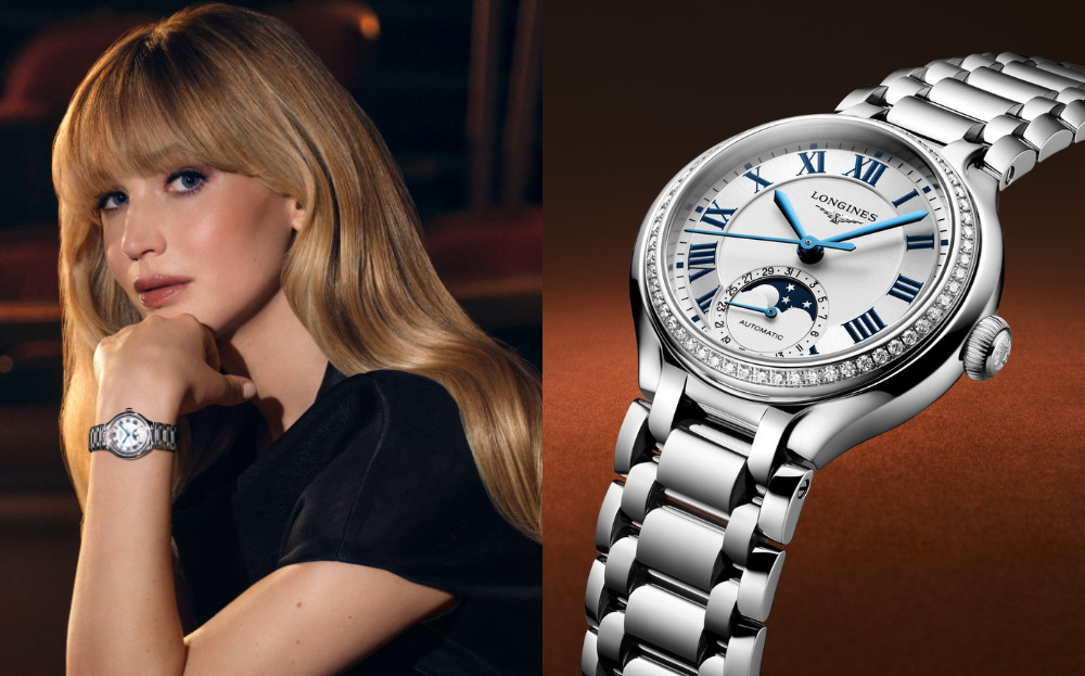 Longines Unveils Redesigned PrimaLuna Collection With Elegant Campaign Starring Jennifer Lawrence