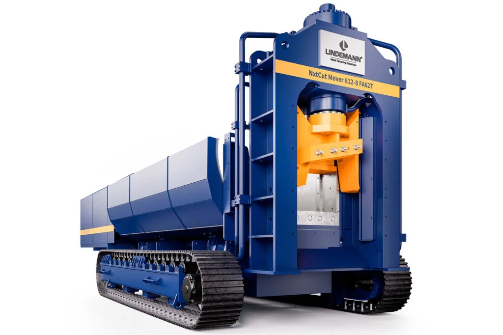 Mobile shear has 600 tonnes of force