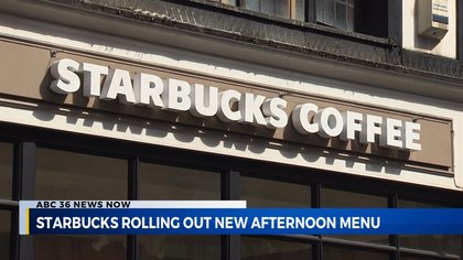 Starbucks rolls out new afternoon menu with energy drinks and snacks