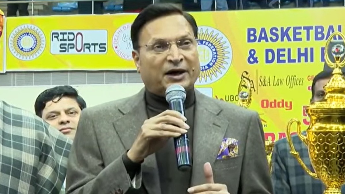 Rajat Sharma kicks off Senior National Basketball Championship, urges players to boost mental health