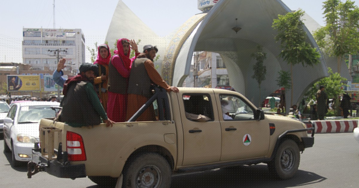Taliban capture key northern city as U.S. forces arrive in Kabul
