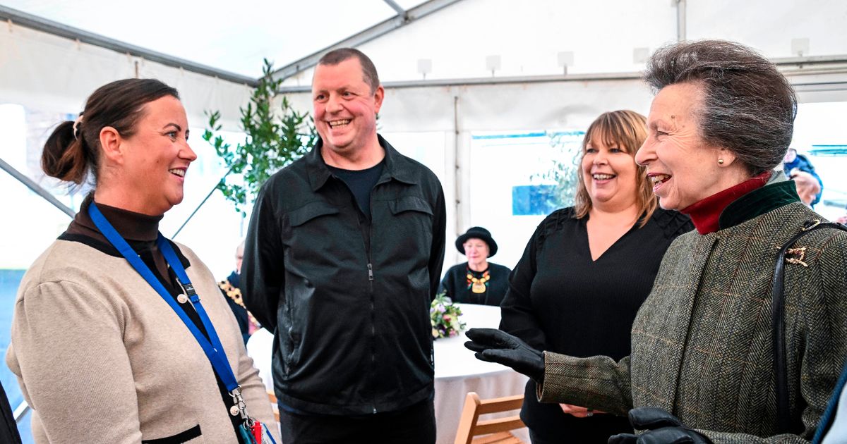 Princess Anne makes visit Cambridgeshire food factory