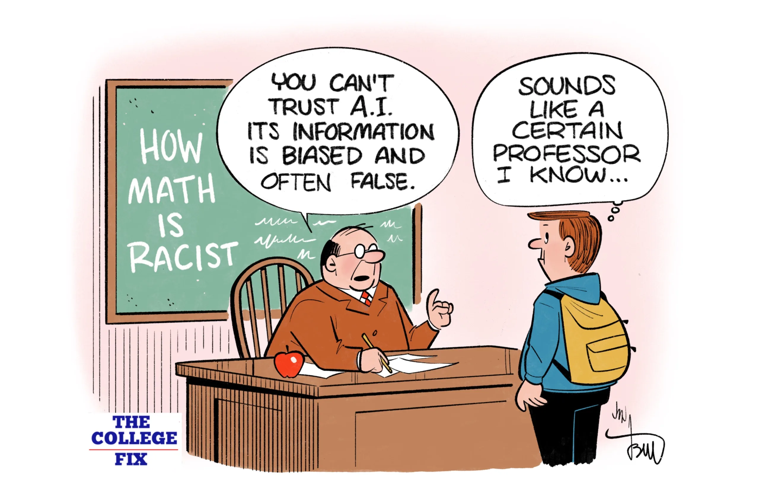 Be wary of biased and false information – from professors