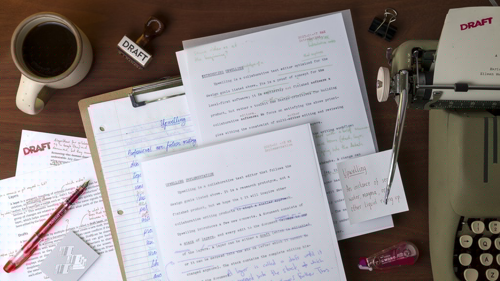 Upwelling: Combining real-time collaboration with version control for writers.