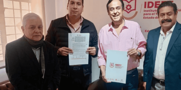 IDEFT y municipio de Momax, Zacatecas, firman de convenio