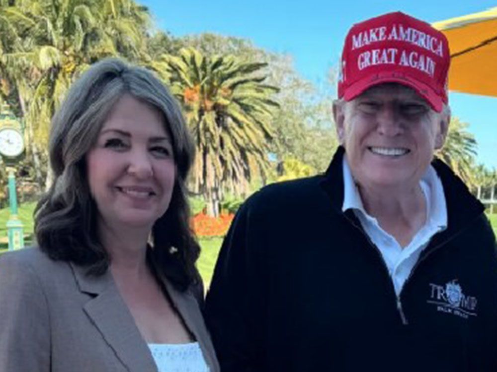 Alberta Premier Danielle Smith is Canada down — but not for retaliatory measures against Trumps tariff threats