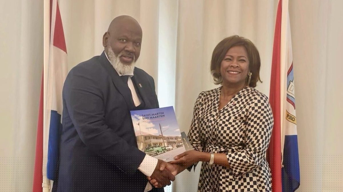 Minister Arrindell Welcomes Curaçao’s Newly Appointed Minister Plenipotentiary