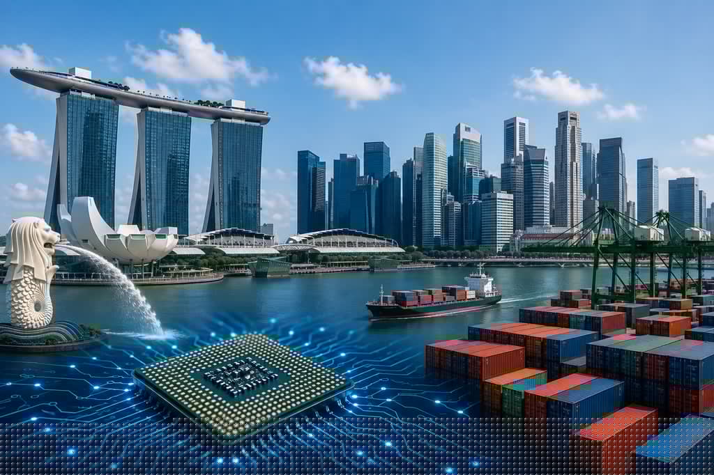 Singapore Raises 2026 Growth Forecast as AI Exports Surge