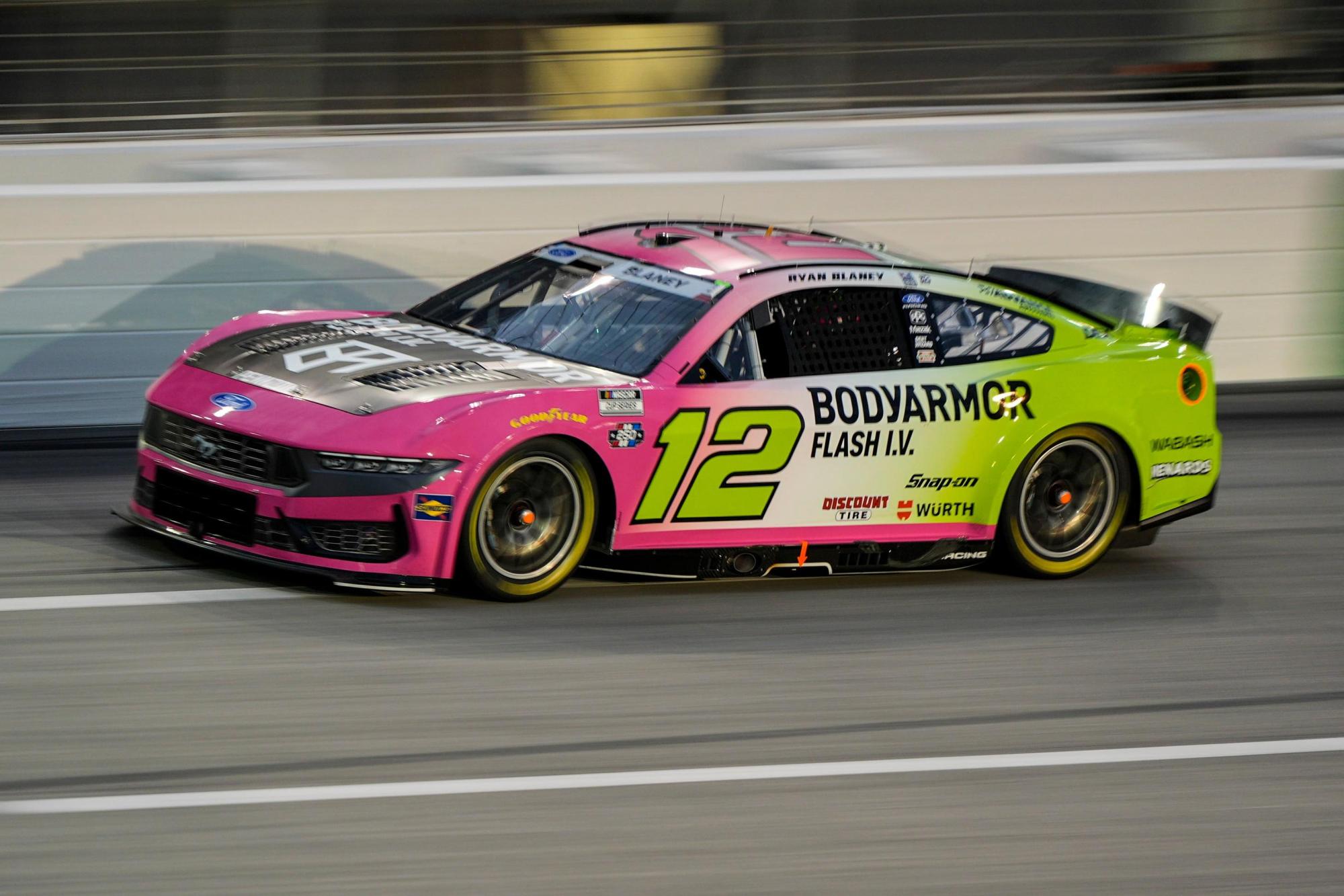 Ryan Blaney wins pole for Sunday’s NASCAR Cup Series race at Iowa Speedway