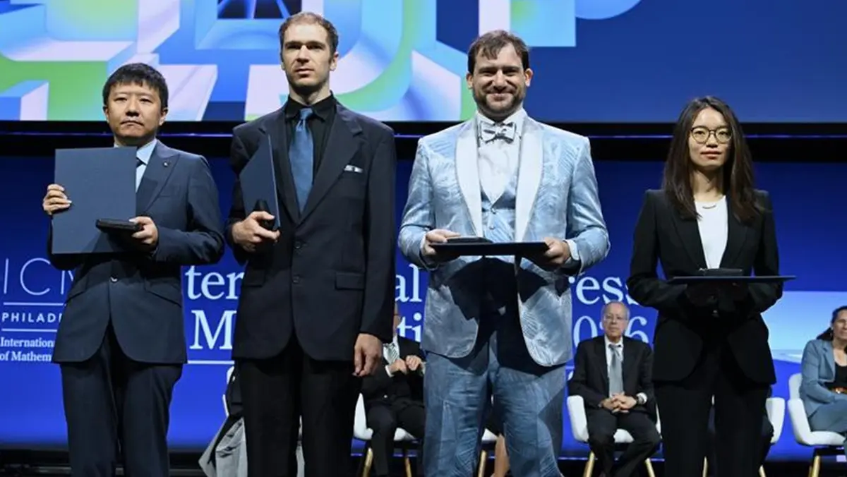 Chinese Mathematicians Deng Yu and Wang Hong Awarded Fields Medals