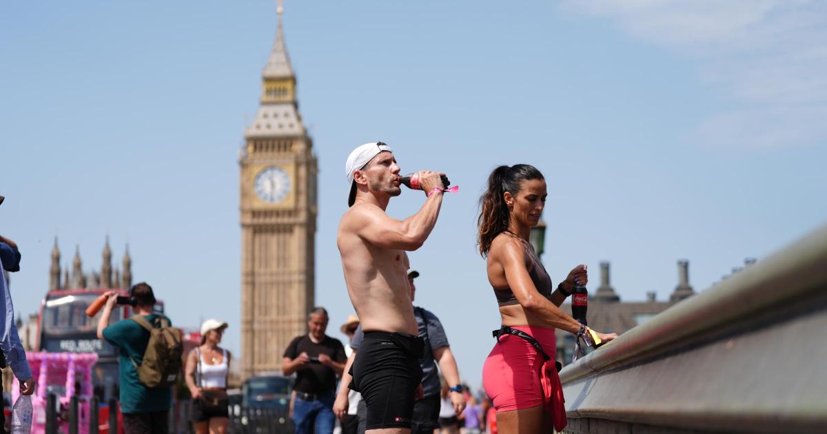 Exact day temperatures will hit 31C in London before cooling begins