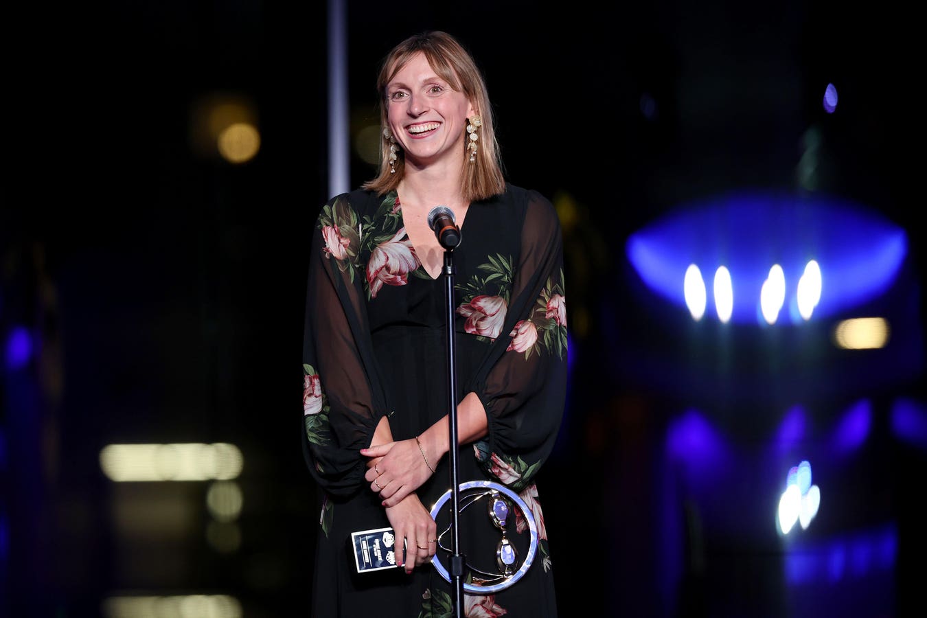 Katie Ledecky And Luca Urlando Honored At 2025 Golden Goggle Awards