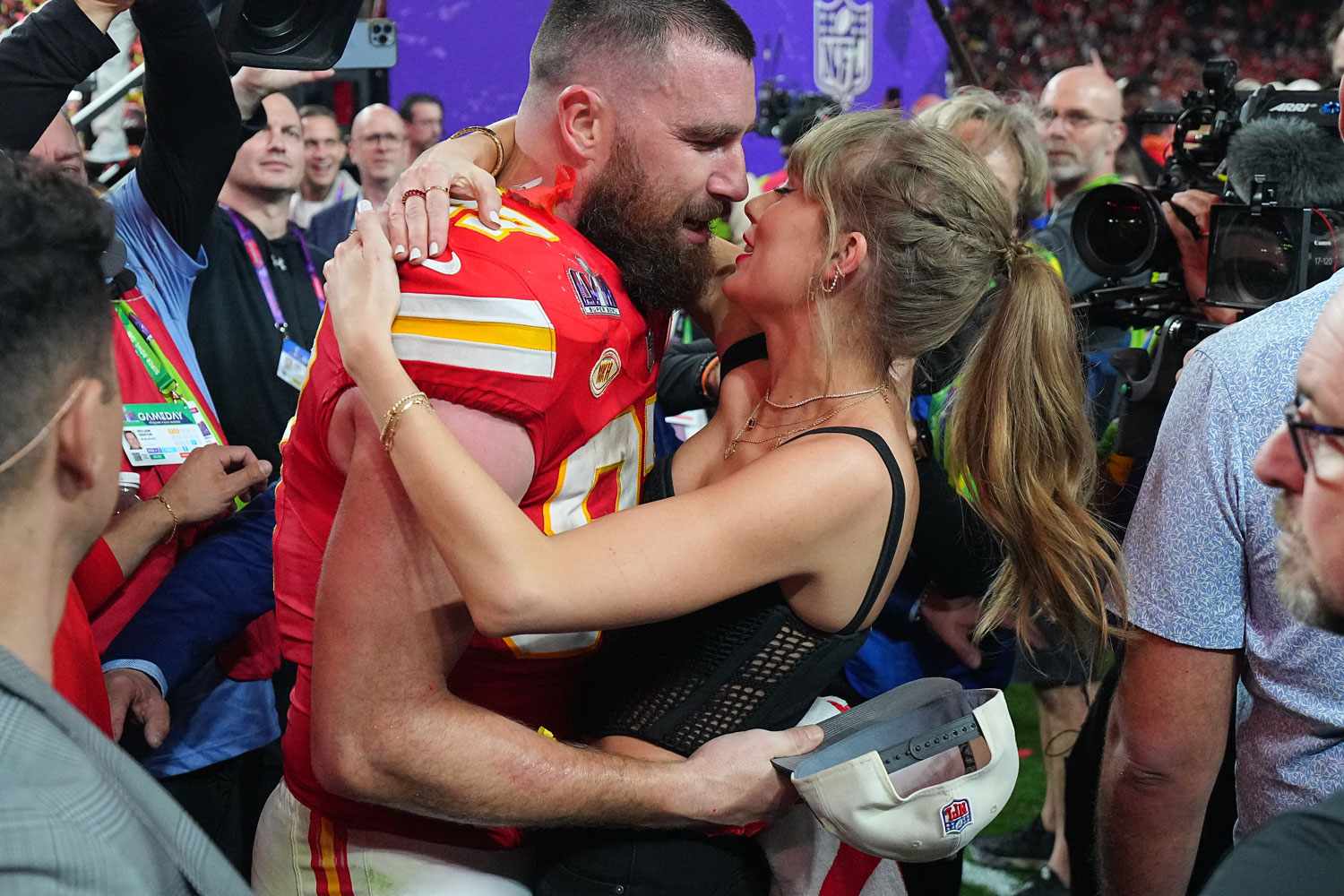 Taylor Swift Calls Fiancé Travis Kelce the 'Life of Any Party': 'He's a Blast'