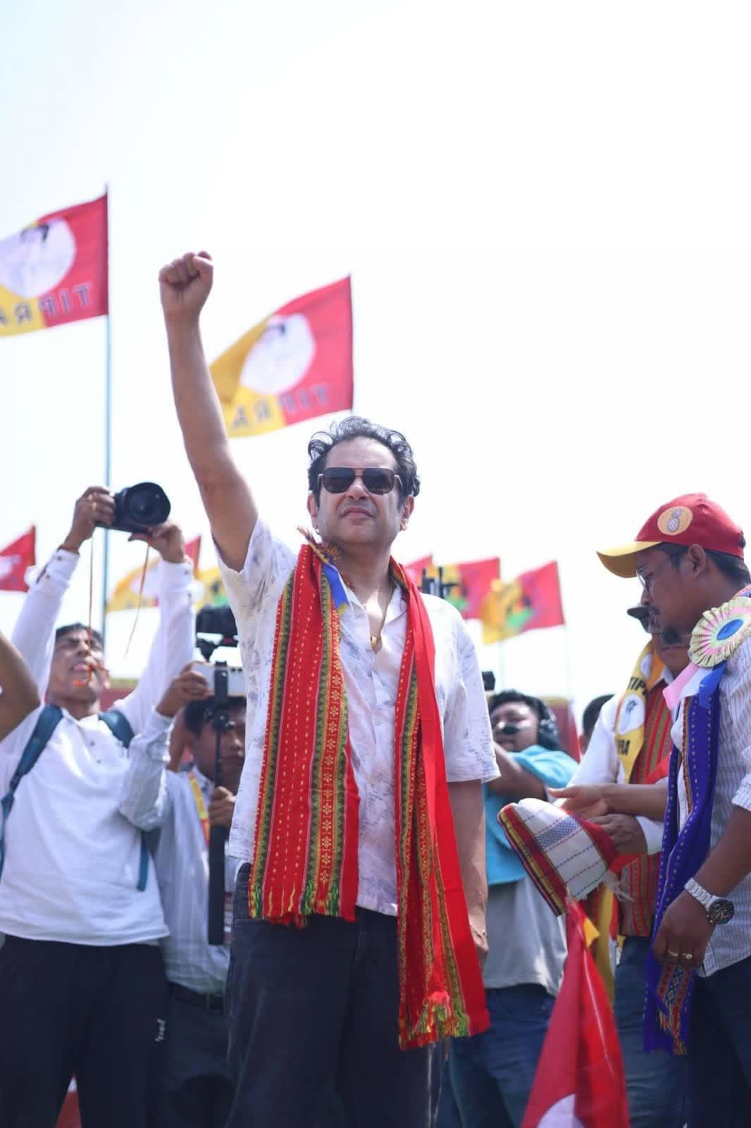 Tipra Motha Ready to Go Solo in All 587 ADC Village Committee Seats: Pradyot