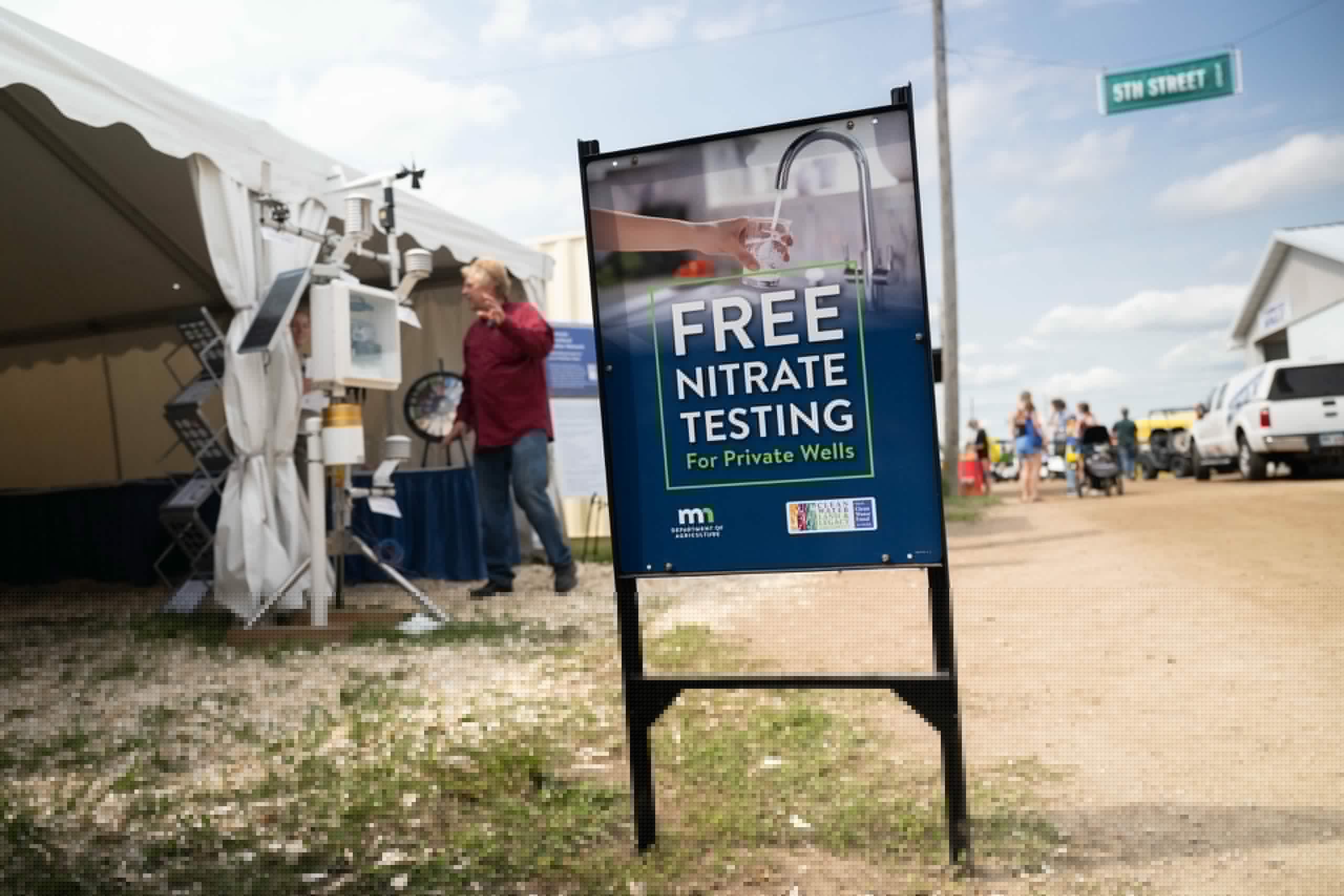 Another Farmfest attraction: free nitrate water testing for private well owners