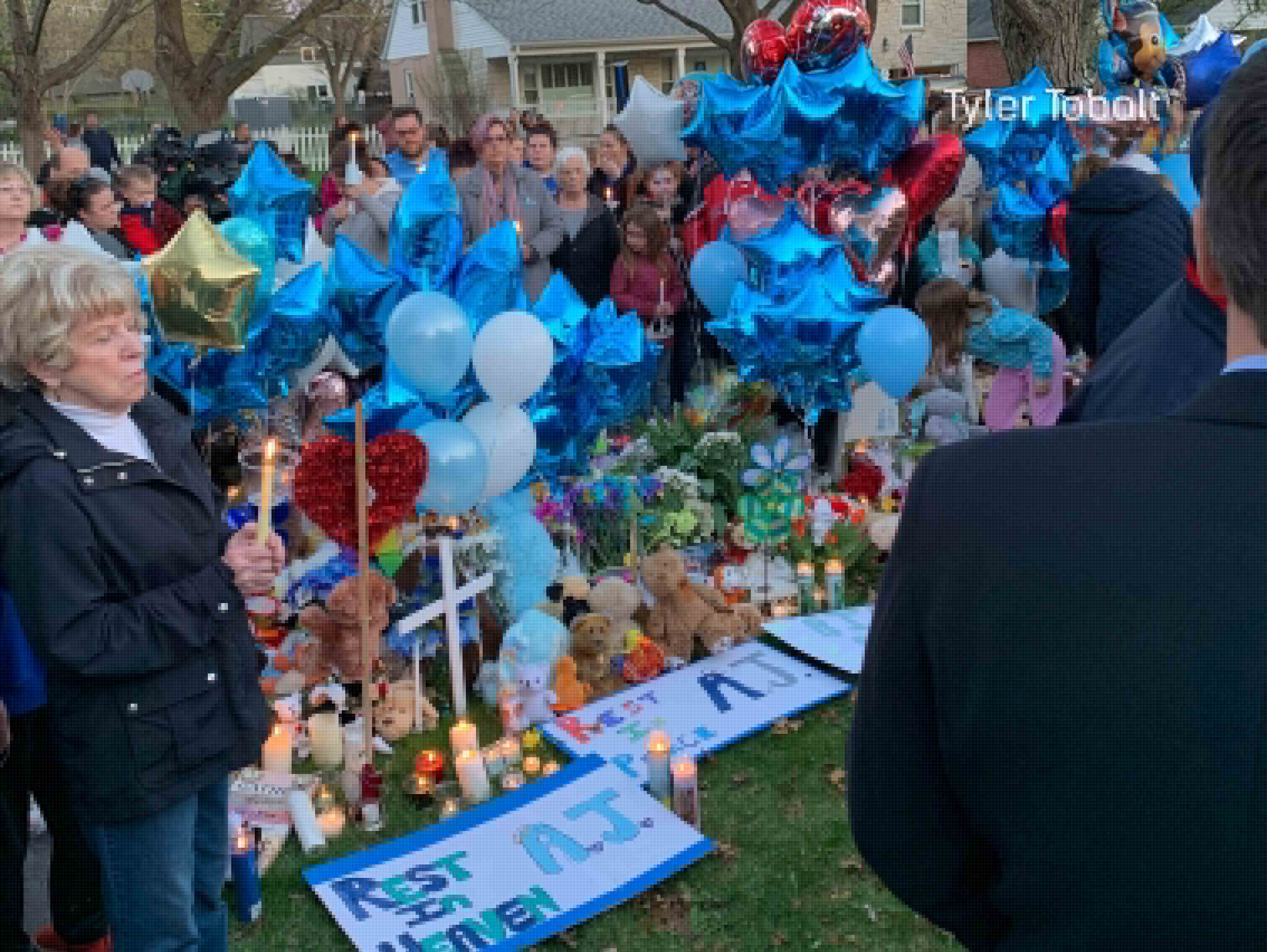 Comment on PHOTOS: Vigils held in Crystal Lake, Woodstock after body of Andrew Freund found by Denise