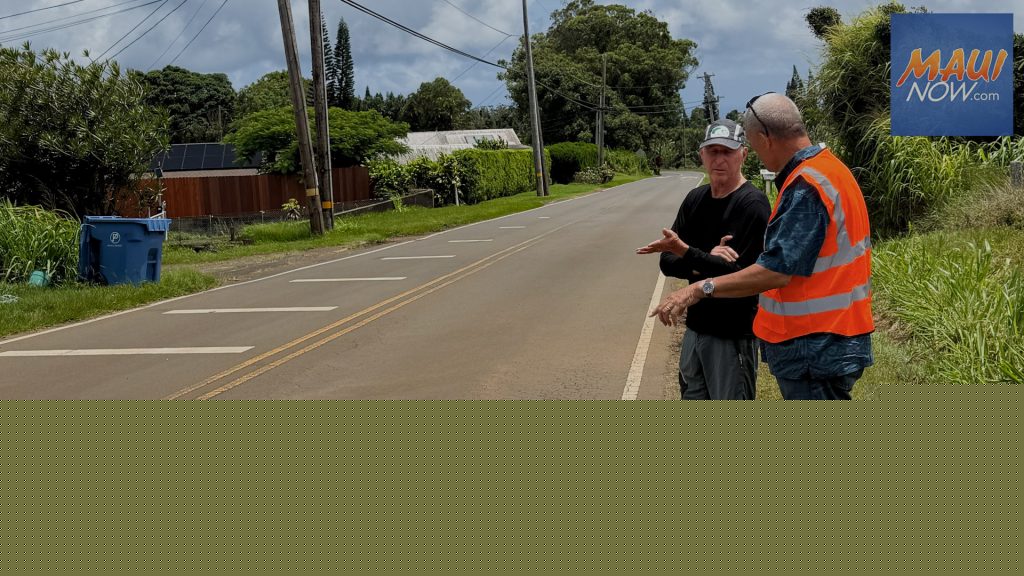 Mayor Bissen takes action to address public concerns over speed tables in Haʻikū