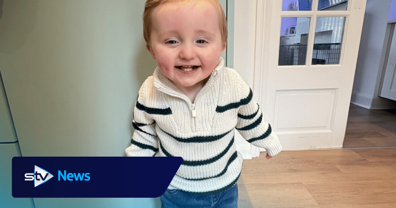 Scots toddler born with rare lung tumour to take part in charity fundraising walk in Glasgow