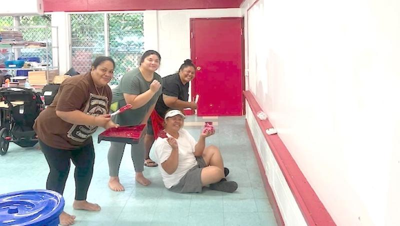 Department of Education’s Tautua program photo & caption