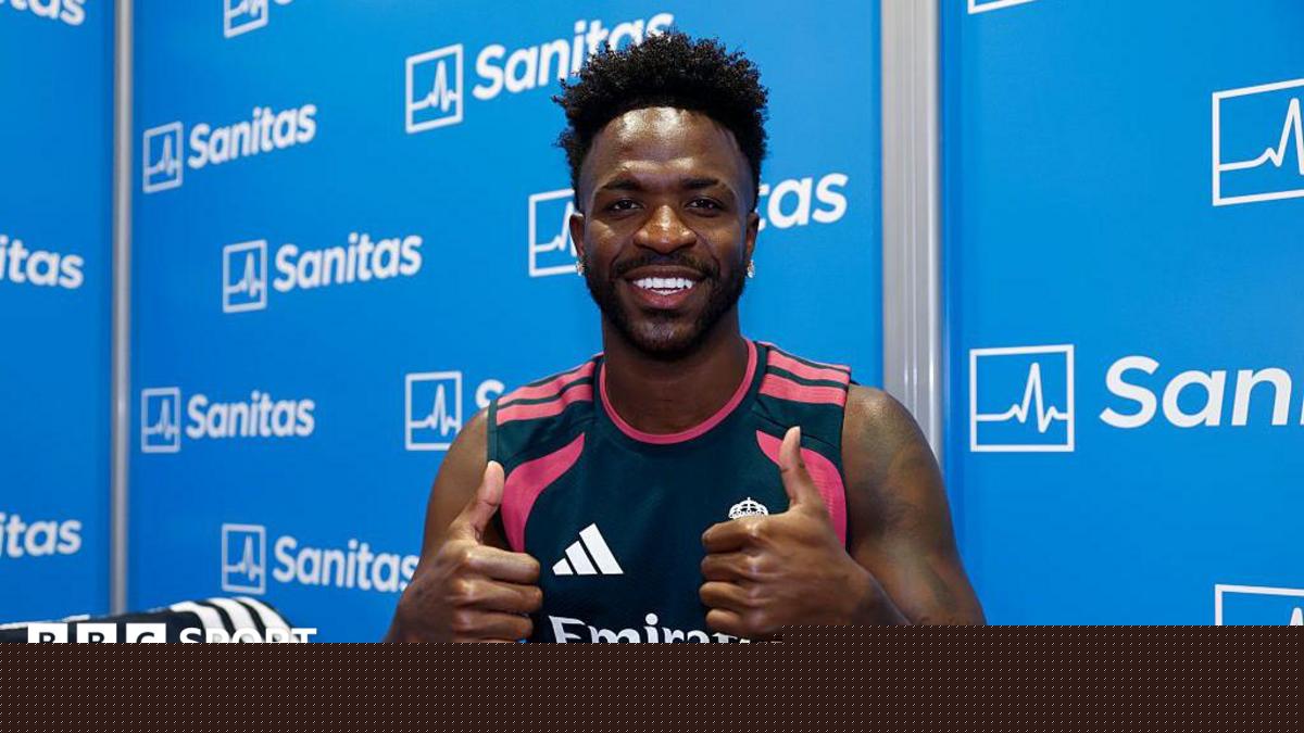 Real to resume talks with Arsenal target Vinicius Jr