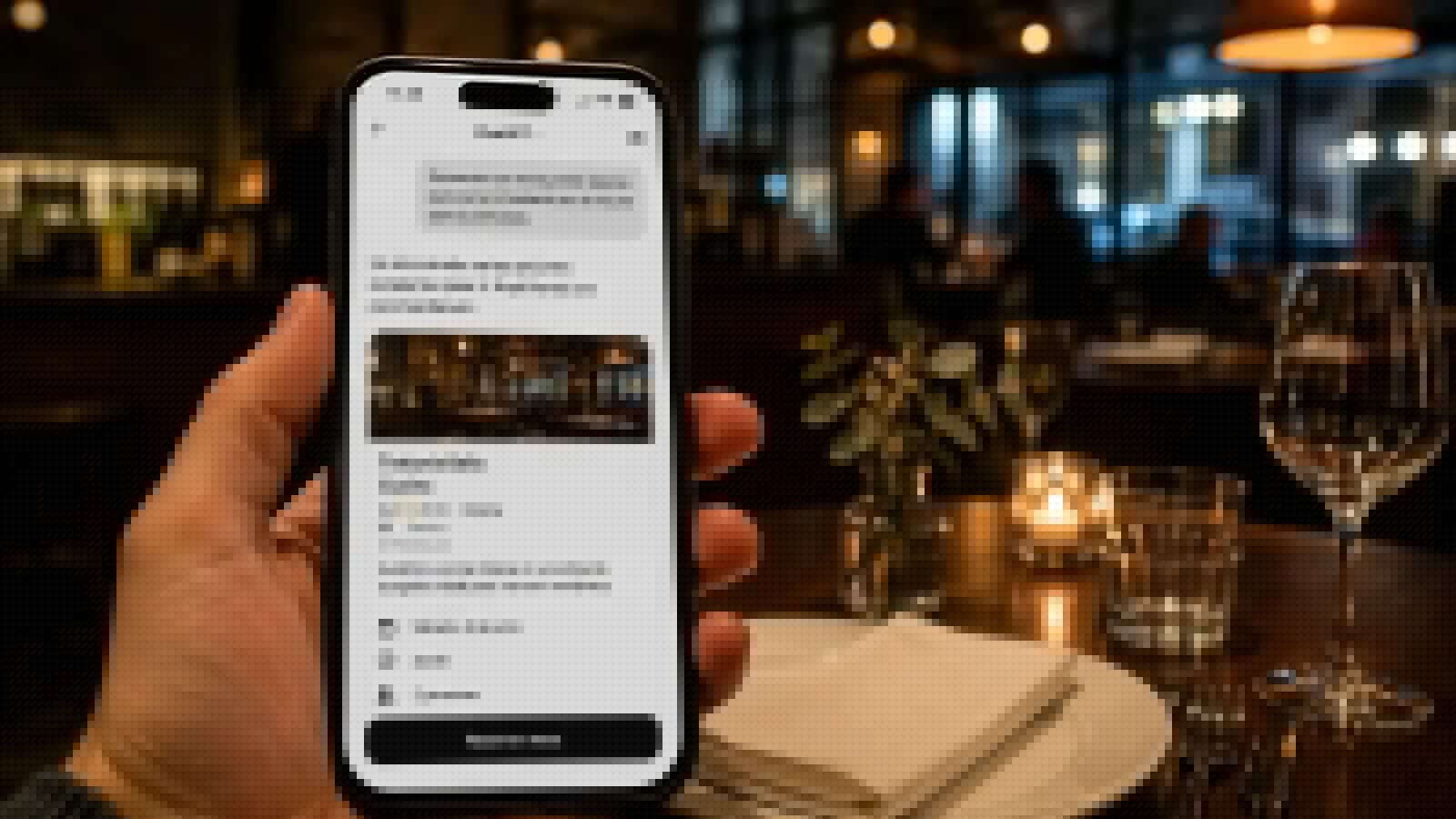 ChatGPT ya puede reservar mesas en restaurantes desde el propio chat