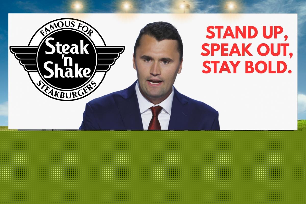 Georgia Steak ’n Shake Owner’s Charlie Kirk Billboard Sparks National Attention