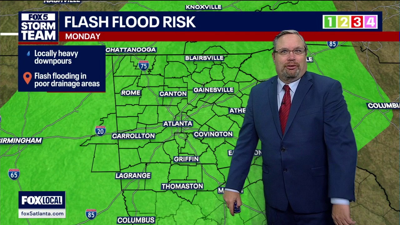 Metro storms bring isolated severe risk to northeast Georgia