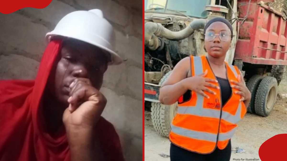 Gen Z woman hustling at mjengo shares silent struggles in emotional post: "I've kept showing up"