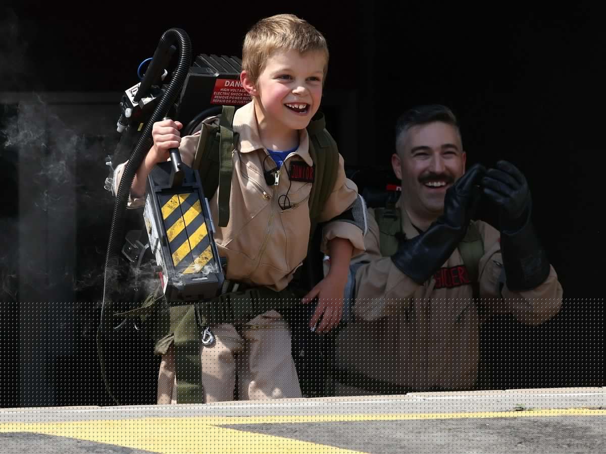 Young Ghostbusters fan’s Make-A-Wish comes true in Calgary