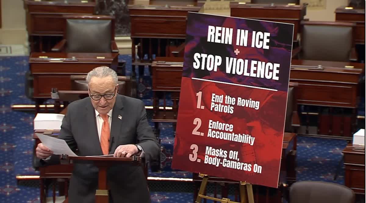 Chuck Schumer Better Not Cave On DHS Funding