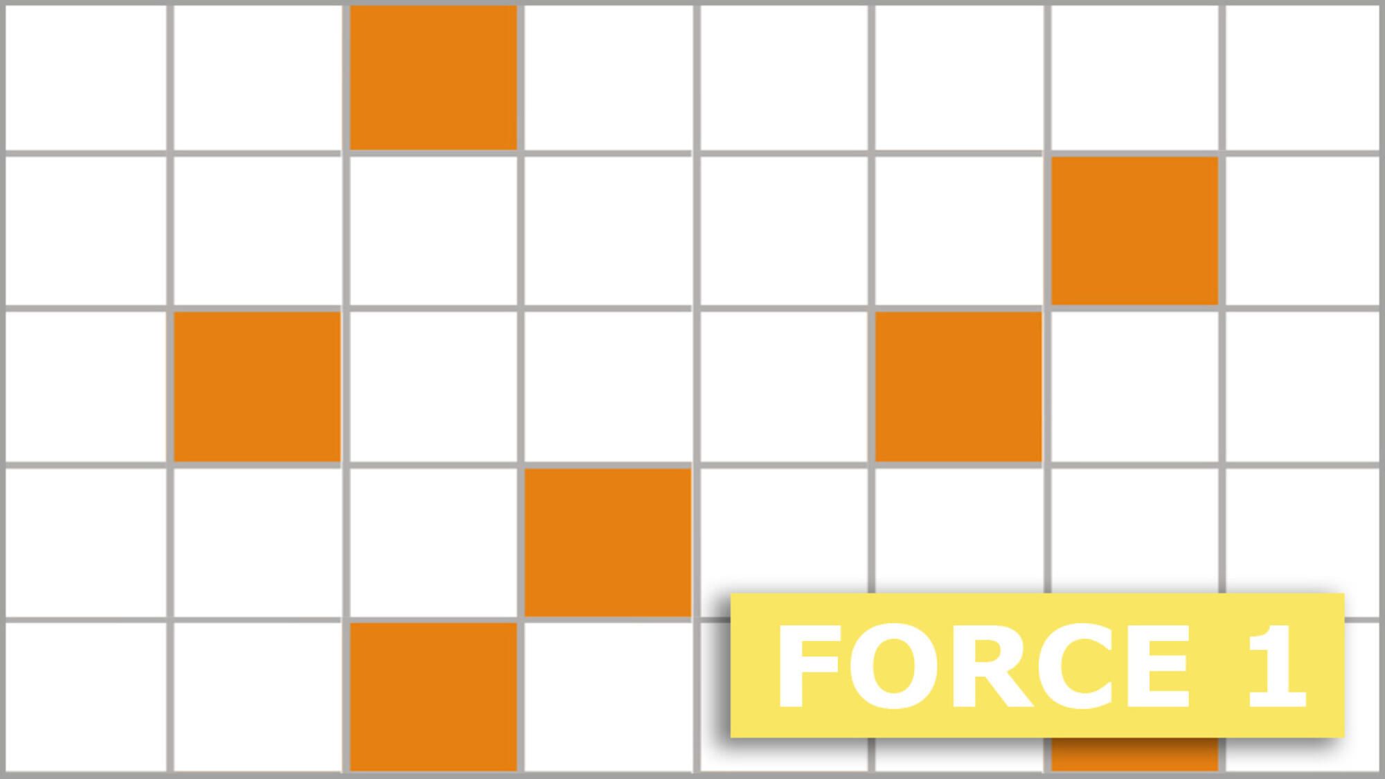 Mots Croisés gratuits - Force 1 - 7 août 2026 Grille n°1503