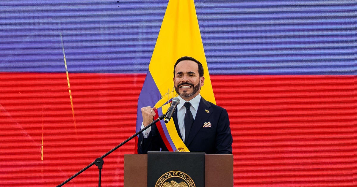 U.S. pledges $1 billion to Colombia as new right-wing president takes office