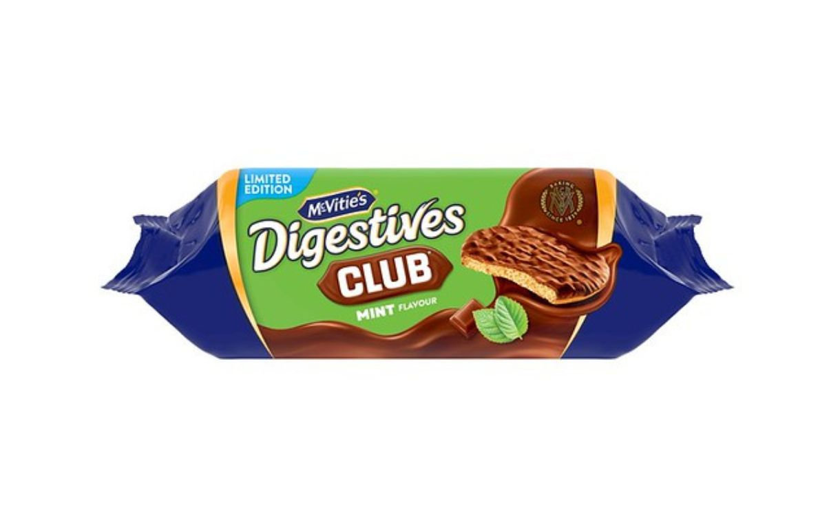 McVitie’s combines Chocolate Digestives and Club Mint for limited-edition launch