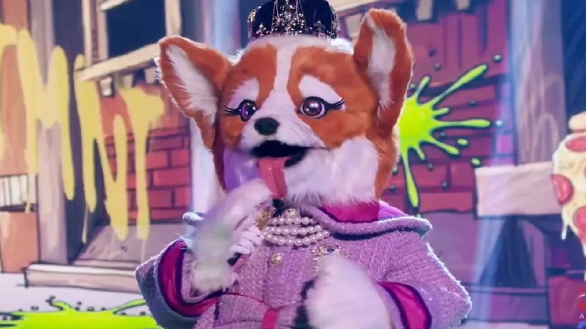 Masked Singer’s Queen Corgi abruptly resigns from the competition and reveals herself to be popular podcast host