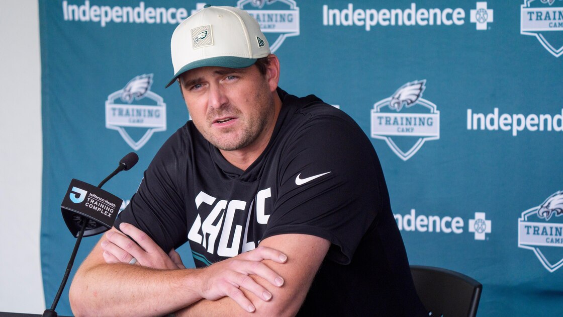 Eagles OC Sean Mannion Talks Tush Push's Future As Part of Team's Offense, 'Extremely Effective'