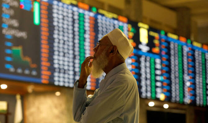 Pakistani stocks gain over 2,100 points amid easing Middle East tensions, oil prices decline