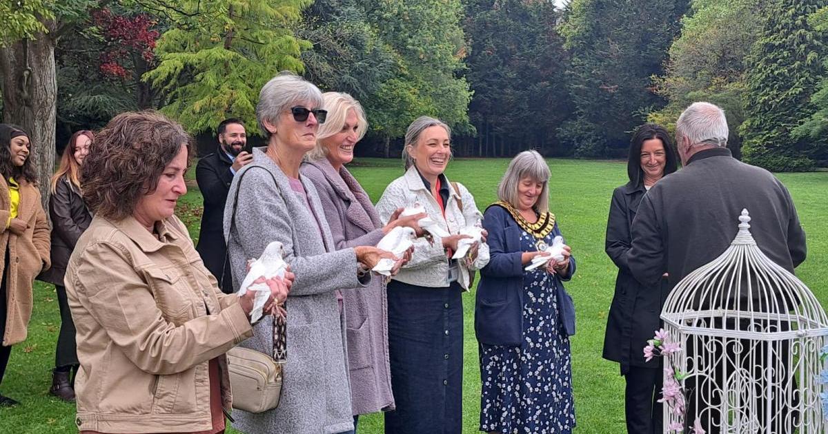 Loved ones remembered after memorial for Swindon Disease victims