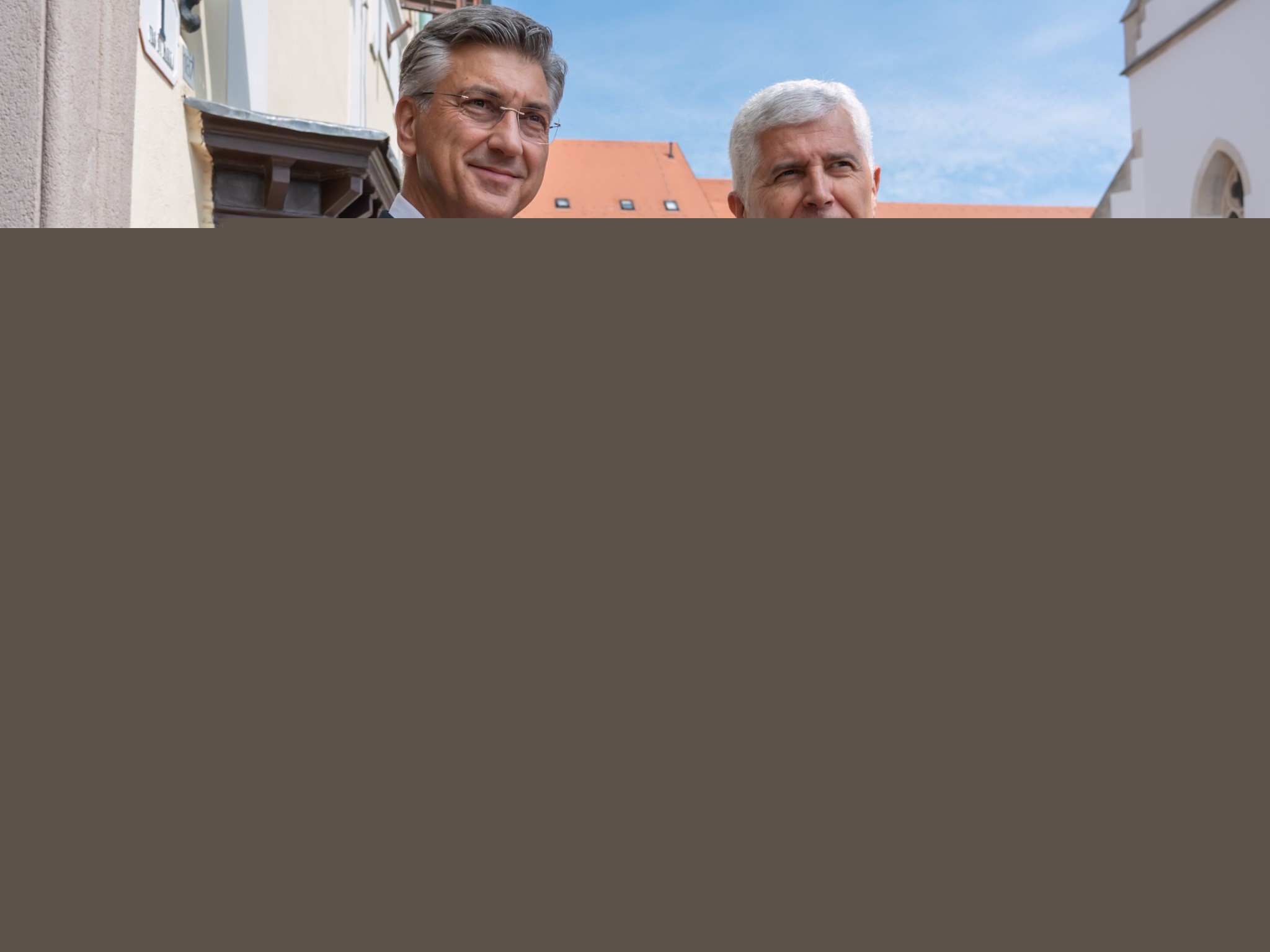 Plenković se sastao s Čovićem i Filipović: Izbori važan politički trenutak za BiH