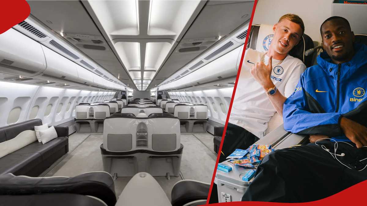Inside Chelsea's luxury KSh 52.3 billion private jet for pre-season tour