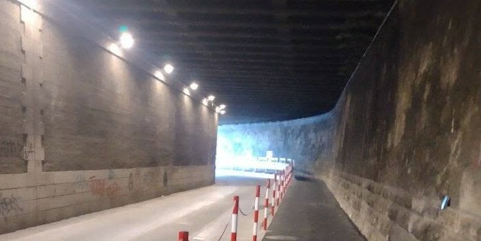 Savona, sottopasso di via Cilea, finiti i lavori nella parte di Levante: nuove condotte e più spazio per i pedoni