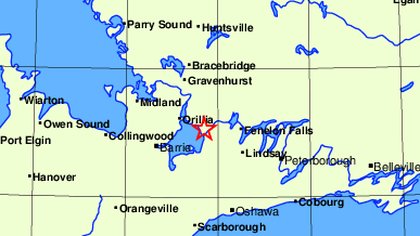 3.7 magnitude earthquake gently shakes central Ontario