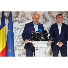 Participarea premierului Ilie Bolojan, alături de ministrul Dezvoltării, Lucrărilor Publice și Administrației, Cseke Attila, și de primarul interimar al Sectorului 6, Paul Moldovan, la inaugurarea unei creșe