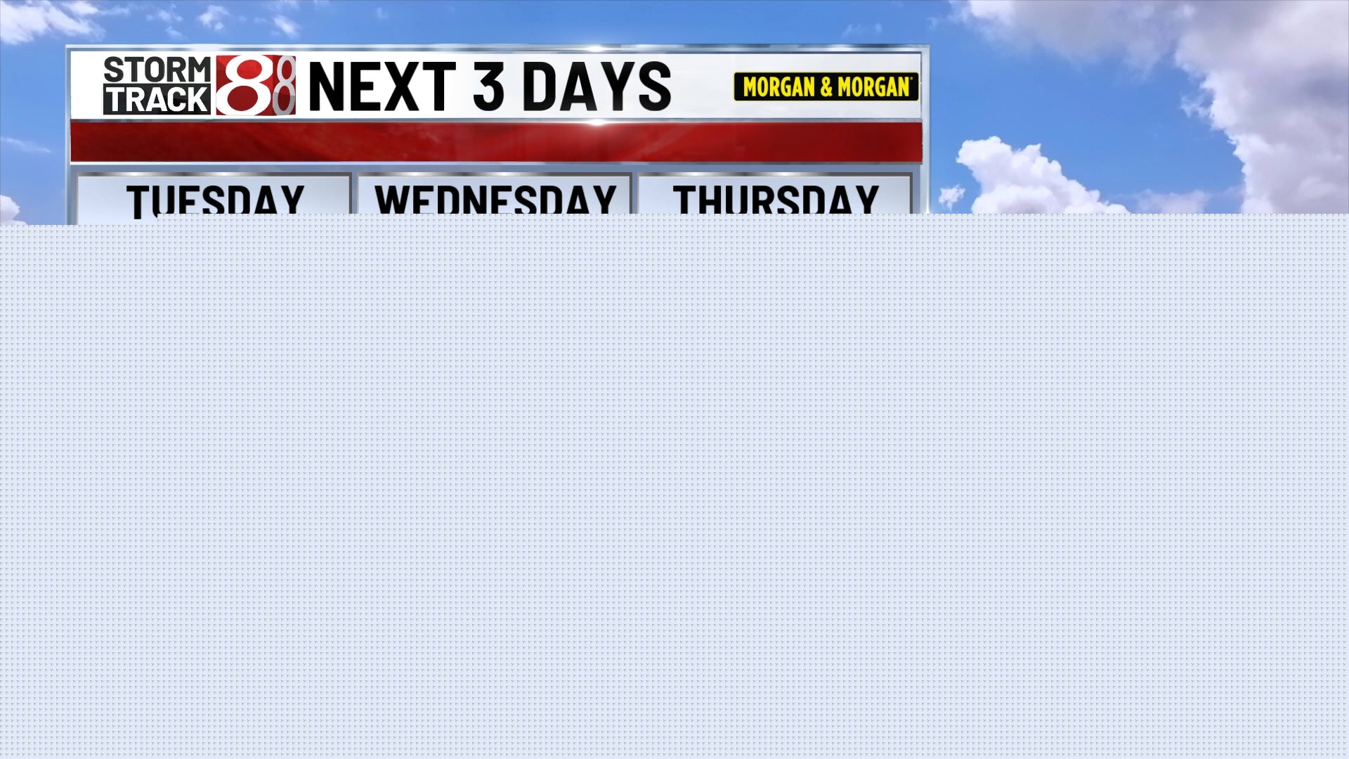 Nice through Wednesday, rain & storm chances return to end the work week